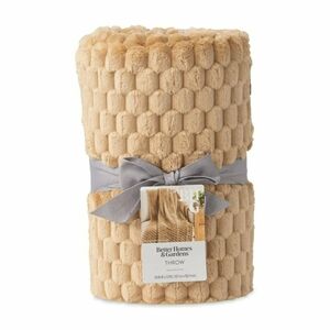 Better Homes And Gardens Honeycomb Textured Throw Blanket